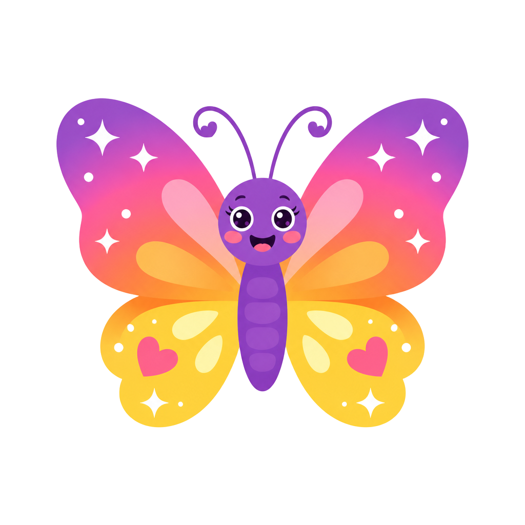 Chloe's Creative butterfly logo